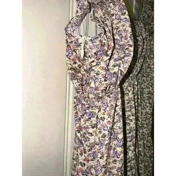 English Factory Women’s Floral Ruffle Sleeve Maxi Dress Siza Small - Picture 6 of 7